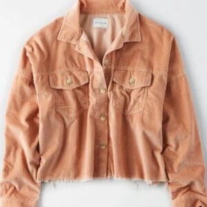 AMERICAN EAGLE CORDUROY JACKET/BUTTON DOWN